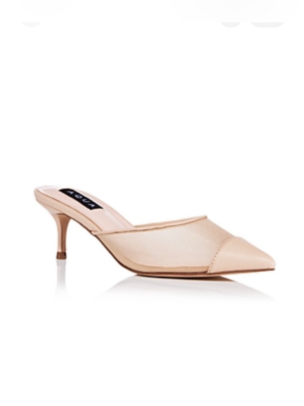 Aqua Mrina Nude Mule
Size 10